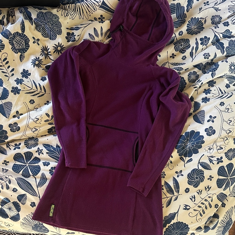 Melanzana Fleece Dress - Size Small - Purple